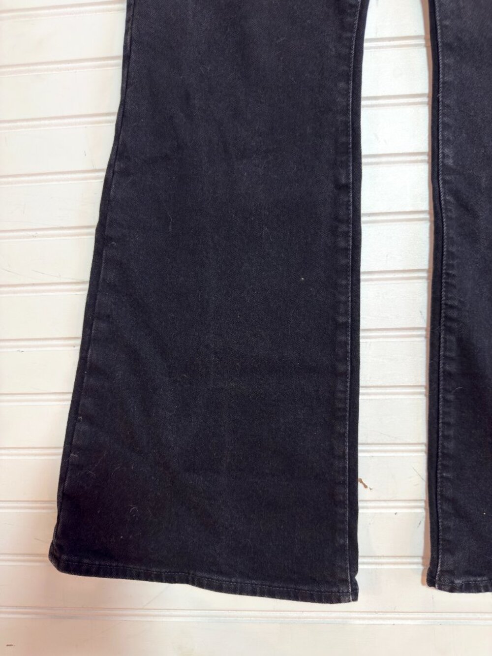 Madewell The Perfect Vintage Flare Jeans Black Wash Womens Size 29 High Rise - Picture 6 of 14